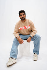 CENSORED OVERSIZED SWEATSHIRT