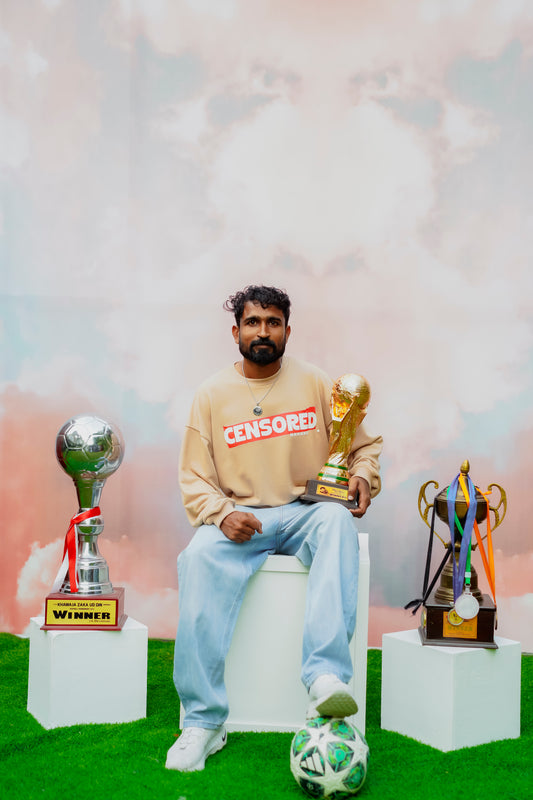 CENSORED OVERSIZED SWEATSHIRT